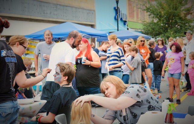 Courtesy of Downtown Gastonia Zombie Walk 1000 participants came to last year’s event. Robb expect 1,300 this year.