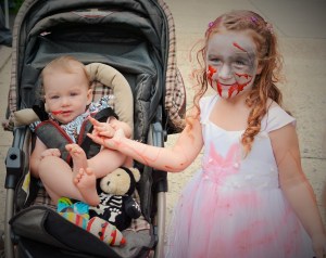 Even the kids have a deadly good time. 