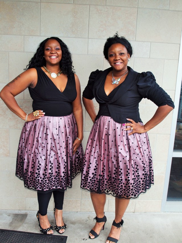 Pictured left to right: Tangela Brown and Angela Houser. Dream Team Queens will also perform with the Carolina Kings 2014 tour.