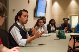 - COURTESY OF SCOUT ROSEN Steven Armendariz, Jordan Murdock, Quentin Blair, Lade Aladeniyi and Clarissa Brooks, from left, all are Charlotte-Mecklenburg Youth Council alumni. The youth council and GenerationNation are intended to involve and educate students in how local governments and communities work.