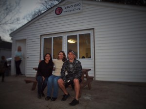 Pictured left to right: Kate Munroy, Rebekah Goode and One7 Director David Garrett